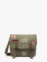 Messenger Tas Holdup Von dutch Groen bags HOLDUP